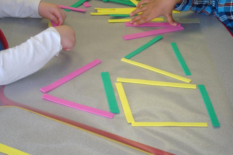 PreKandKSharing: Math and Murals- Geometric shapes and little ones