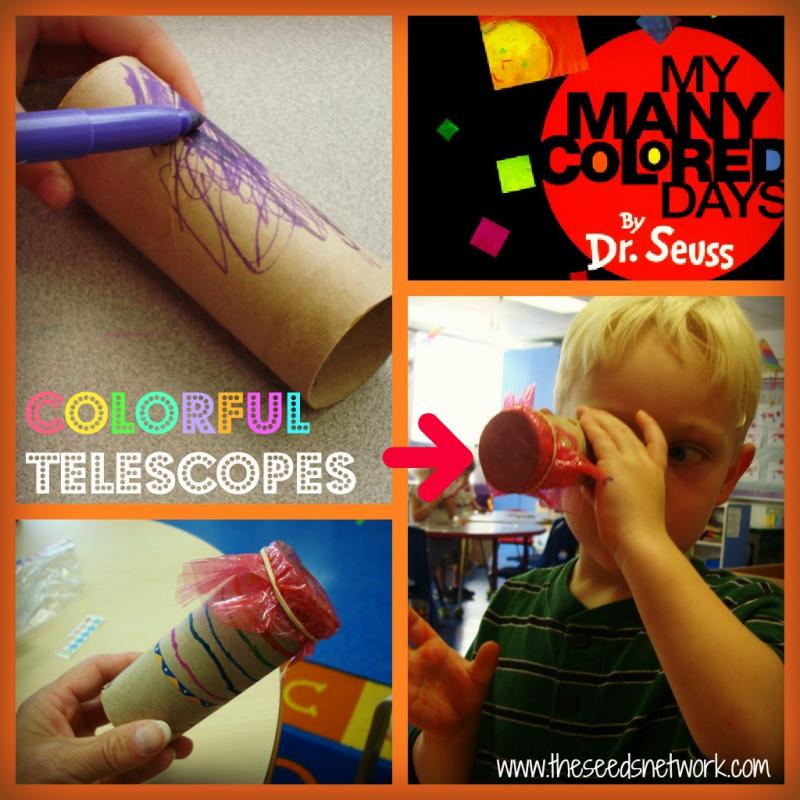 colorful feeling telescopes