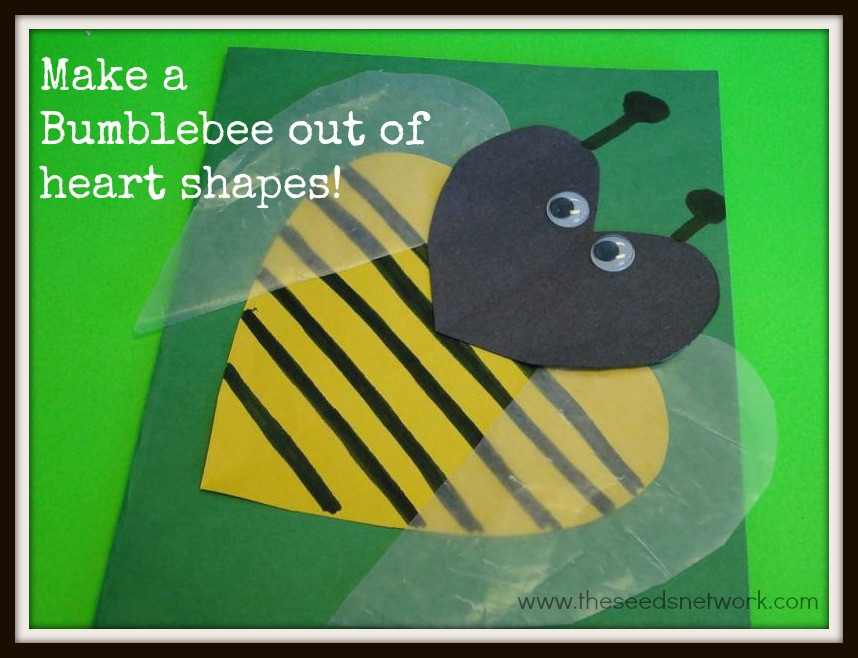 Bumblebee of hearts